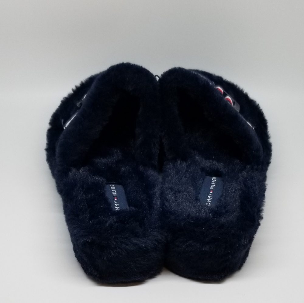 Tommy Hilfiger Women's Leisur Faux Fur Slides View 4